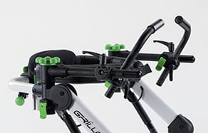 Ergonomiskt format handtag för bekväm och stabil användning.