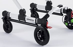 Viktstänger som ger extra belastning och ökad stabilitet.